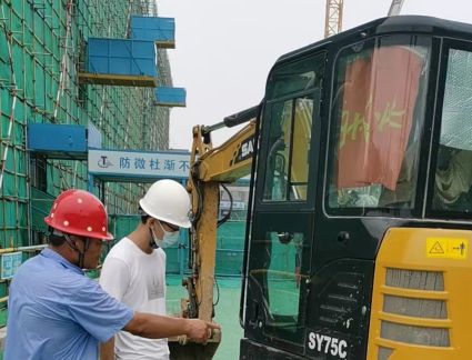 桓台开展联合突击检查 严管高排放非道路移动机械