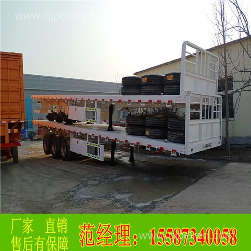 工程机械运输液压升降半挂车 低平板钩机板的厂家价格、配件与建筑机械应用